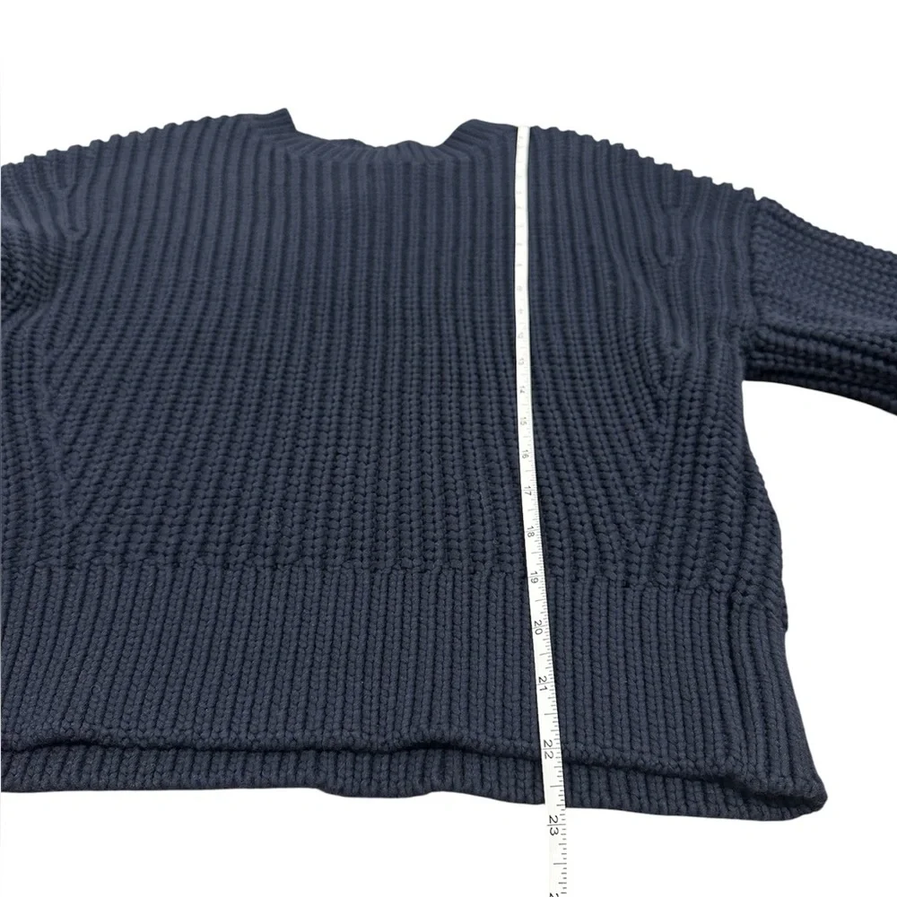 Banana Republic Chunky Knit Sweater Blue Size S NWT Fisherman Capsule Preppy